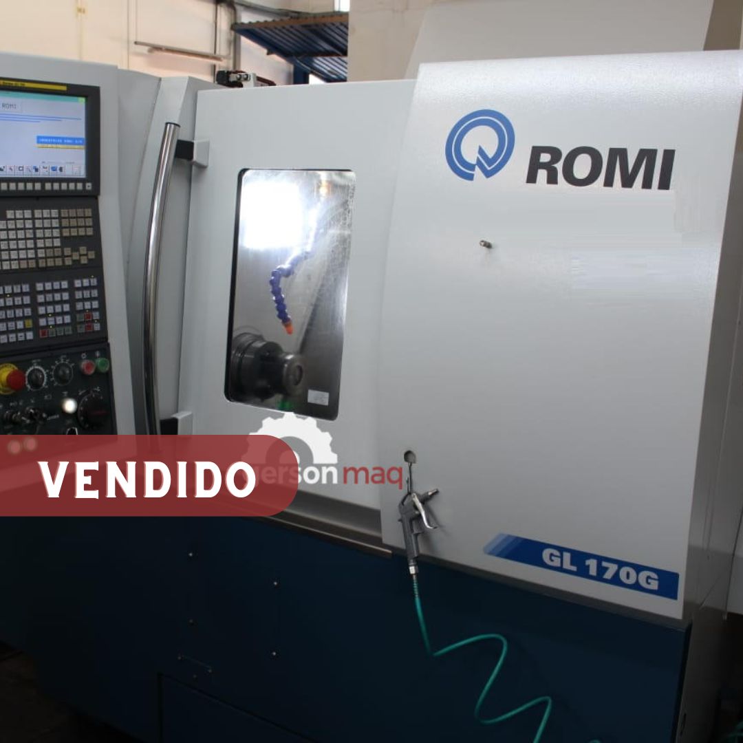 TORNO CNC ROMI GL170 G ano 2021
